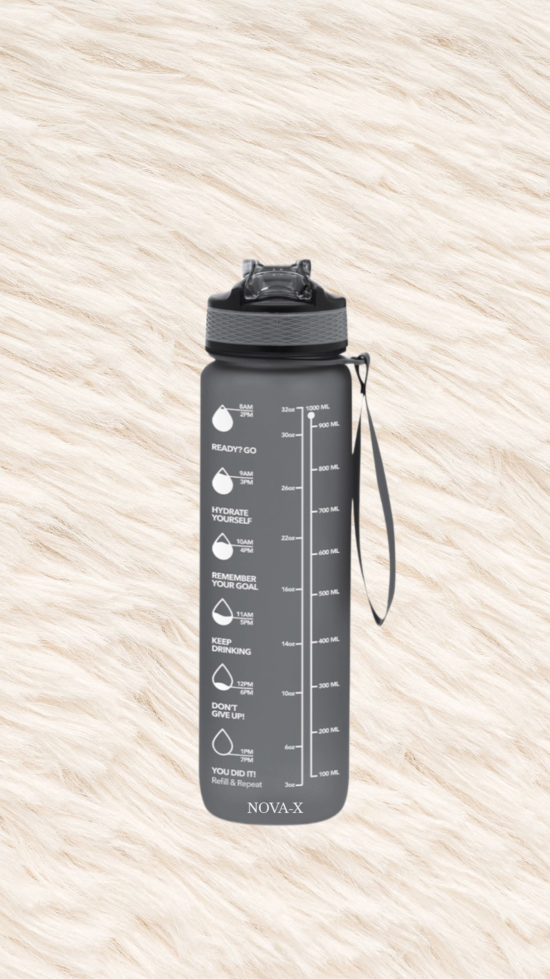 Garrafa NOVA-X 1L – Estilo, Motivação e Sustentabilidade