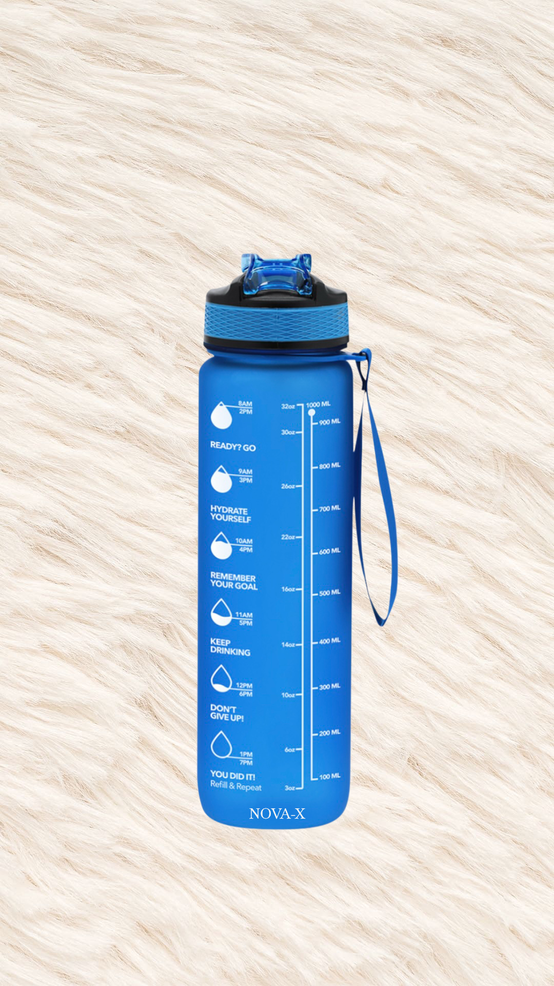Garrafa NOVA-X 1L – Estilo, Motivação e Sustentabilidade